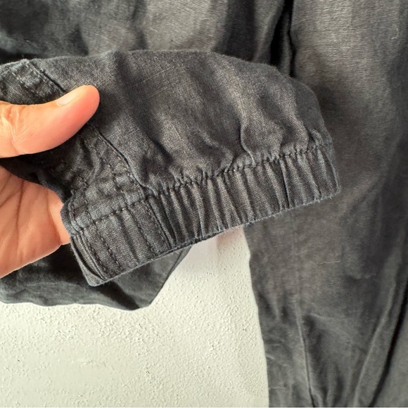 Athleta black Cabo linen jogger size 2 - Picture 6 of 6